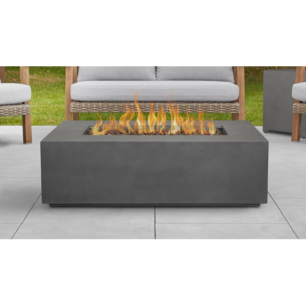 Real Flame Aegean Steel Propane/Natural Gas Fire Pit Table & Reviews